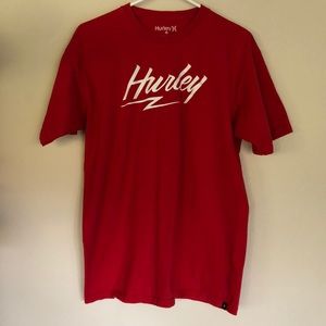 Hurley Red Large T-Shirt